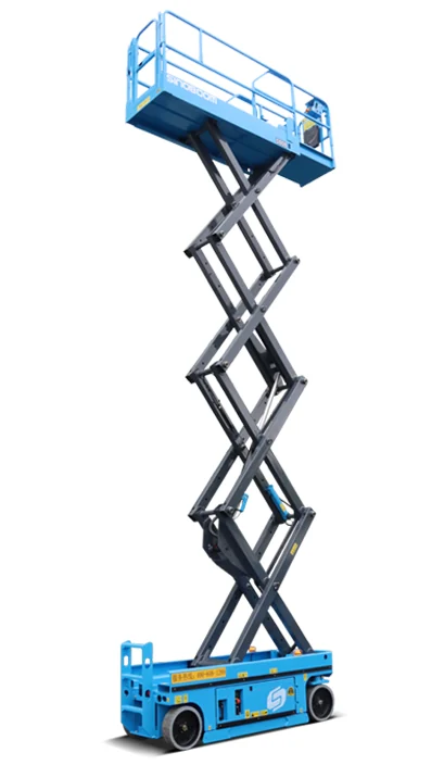 10 MT Manlift makaslı platform; üretici görseli