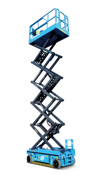 12 MT Manlift makaslı platform; üretici görseli