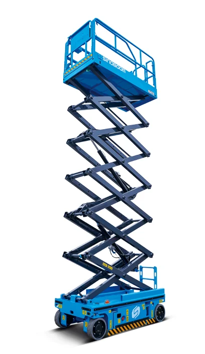 14 MT Manlift makaslı platform; üretici görseli
