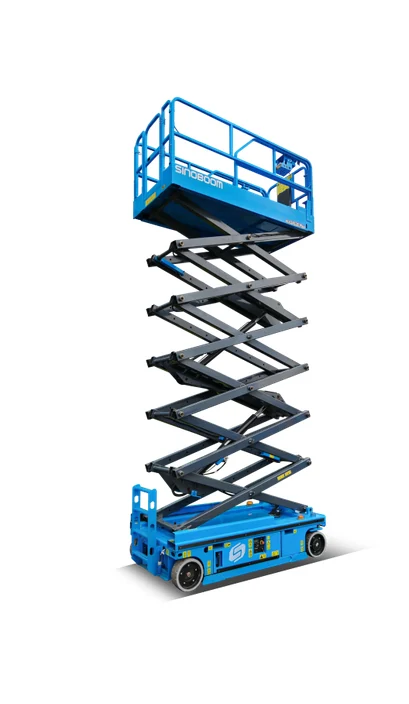 16 MT Manlift makaslı platform; üretici görseli