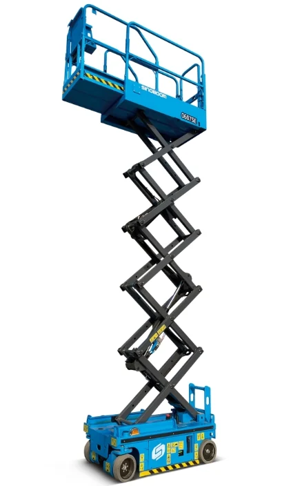 6 MT Manlift makaslı platform; üretici görseli